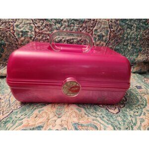 Hot Pink Glossy Caboodle Makeup Organizer